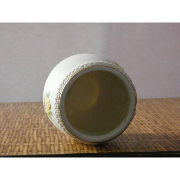 Vintage 1993 Lefton Egg Trinket Box *Missing Lid* - Picture 6 of 8